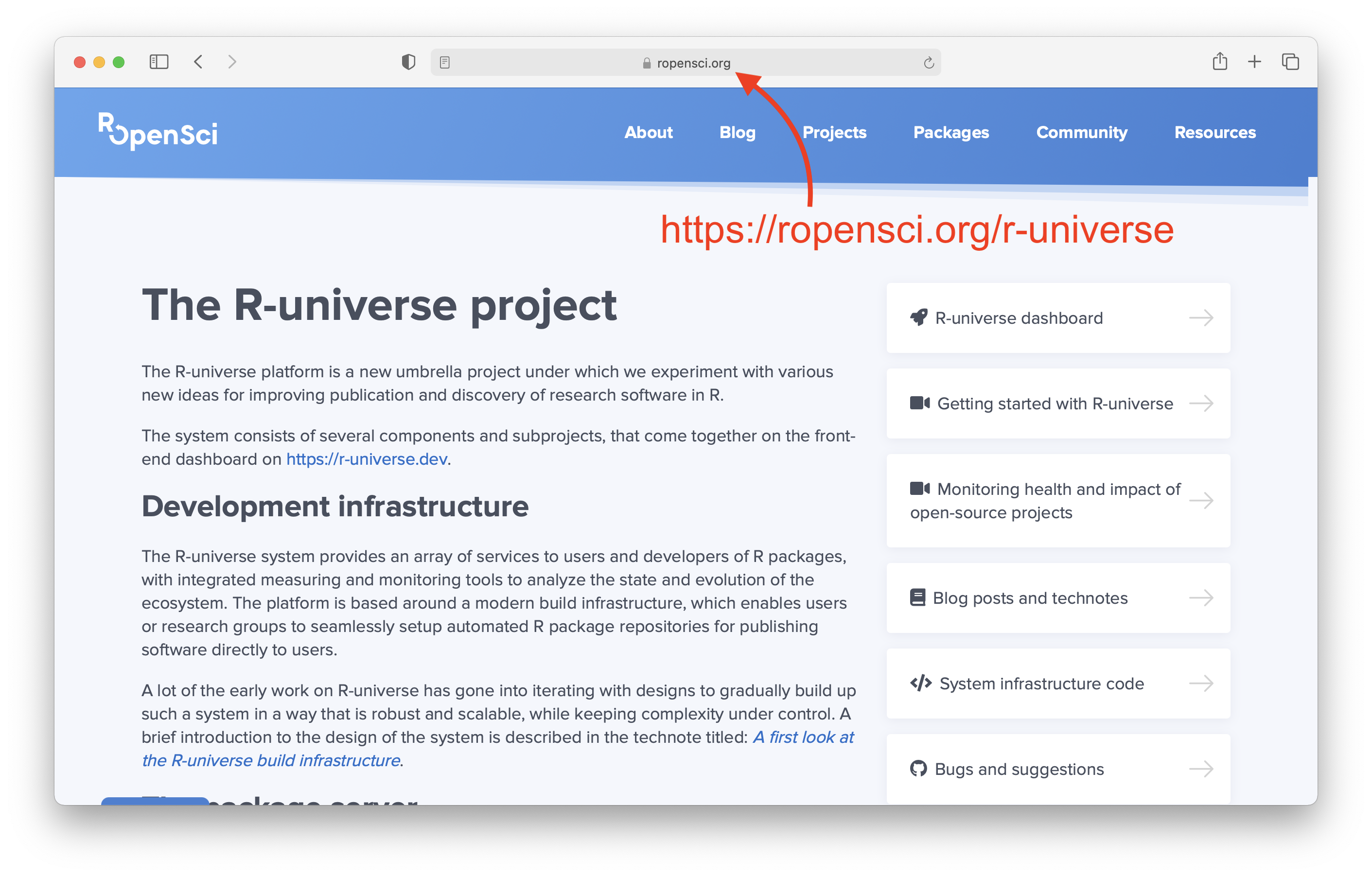 homepage