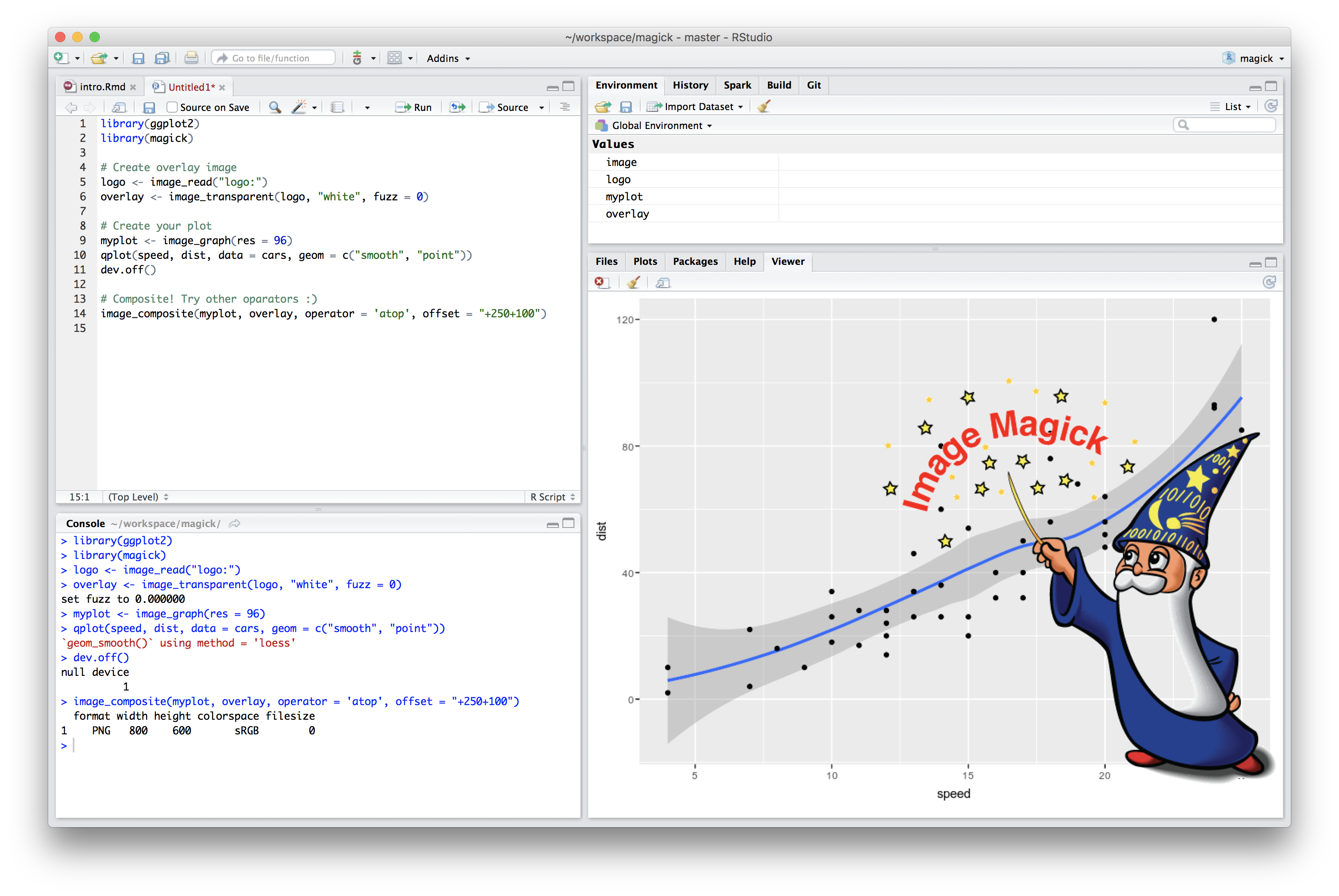 RStudio Screenshot